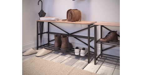 Обувница лофт GUTTA  (50х92х29 см)