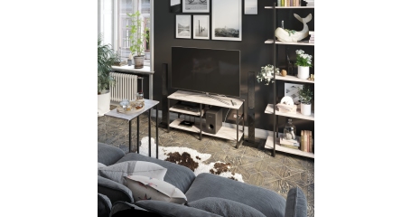 Тумба лофт под телевизор GUTTA  (56х111х34 см)