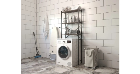 Стеллаж для ванной GUTTA (180х69х25 см. 3 полки)