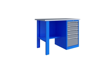 Стол-верстак слесарный однотумбовый TNC 121.15.1