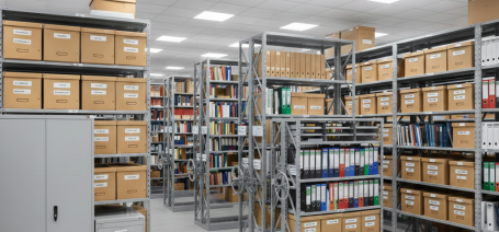 Как правильно организовать архив: виды металлических шкафов и стеллажей