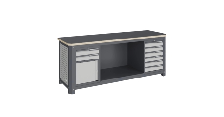 Модульный верстак четырехтумбовый Верстакофф MCN 2052.S69.11