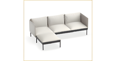 Диван угловой 4-местный NAURA