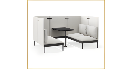 Кабина 4-местная открытая со столиком NAURA