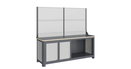 Модульный верстак четырехтумбовый Верстакофф MCN 2052.S77.11