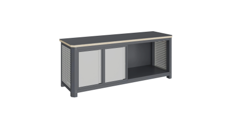 Модульный верстак четырехтумбовый Верстакофф MCN 2052.S77.11