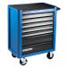 RUNTEC RTIND-7B Тележка инструментальная 7 полочная Industrial  синяя