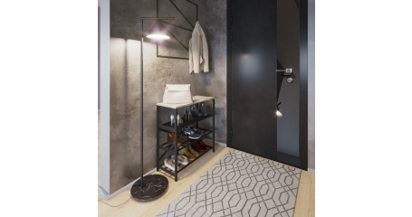 Обувница лофт GUTTA (71х69х29 см)