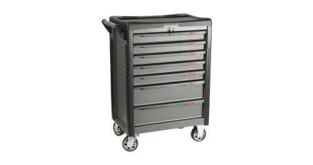 Тележка инструментальная серая JTC 5021C (7 секций)