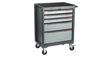 Тележка инструментальная серая JTC S1065 (5 секций)