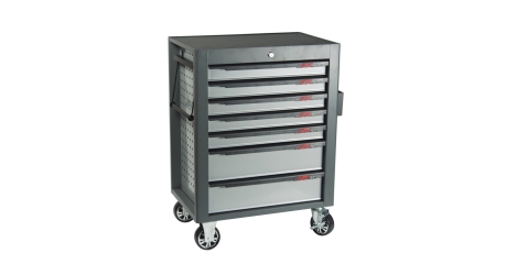 Тележка инструментальная серая JTC S1074 (7 секций)