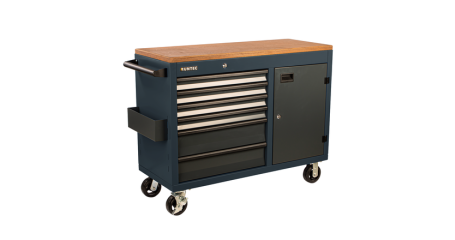 RUNTEC RTVIND-6G Тележка - верстак 1155*465 мм, 6 полочная Industrial серая