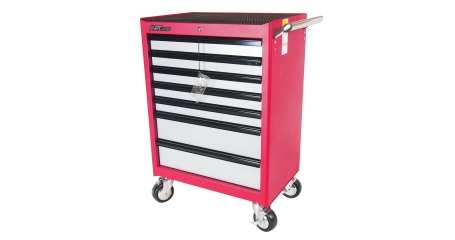 Тележка инструментальная JTC-3931S с набором инструментов JTC-39311, 39312, 39313 (7 секций)