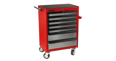 Тележка инструментальная JTC-3931 с набором инструментов JTC 344 (7 секций, 344 предмета)