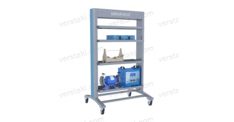 Инструментальная стойка KronVuz Pro Rack 2040 (RAL 7012/5005)