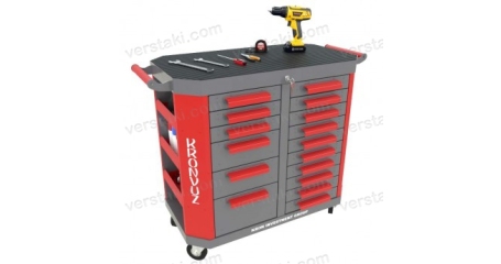 Инструментальная тележка Гефест-ТИ-06.010 (RAL 7012/3002)