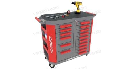 Инструментальная тележка Гефест-ТИ-06.010 (RAL 7012/3002)