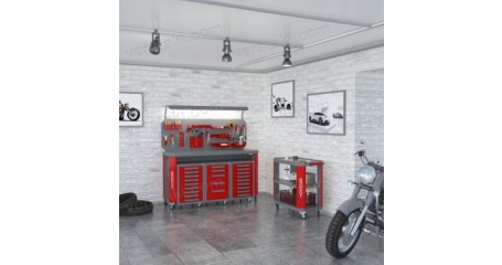 Комплект мебели Гефест-НМ-12 (RAL 7012/3002)