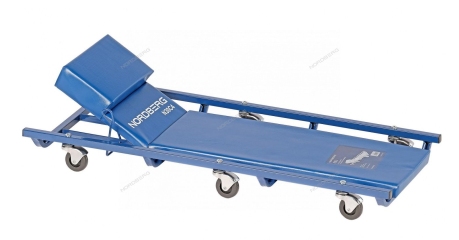 Лежак подкатной с подъемным подголовником NORDBERG N30C4