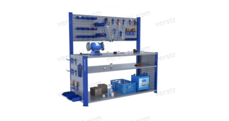 Металлический производственный стеллаж KronVuz CT H3 20Х19(10)-S1-2SB1-KV-N-01