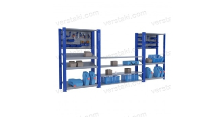 Металлический стеллаж для магазина KronVuz CT H1N3 12Х19-S2 H4 20X10 H1N2 12X19-S2