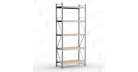 Металлический стеллаж SGR-V-ДСП 1565-3.0