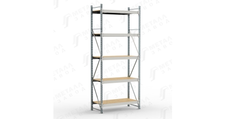 Металлический стеллаж SGR-V-ДСП 1865-3.0