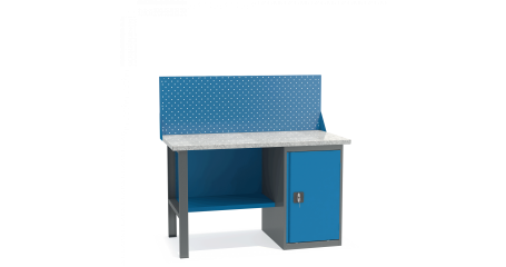 Металлический верстак с тумбой ВТ-1.4