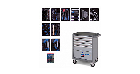 Тележка с инструментом 173 предмета KING TONY 932-000AMG