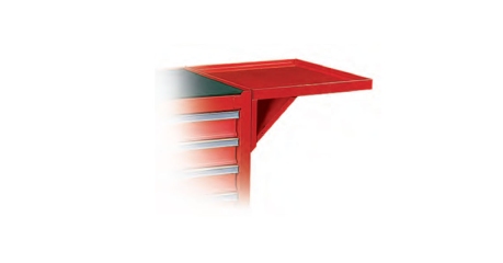 Полка инструментальная навесная МАСТАК 550-10457R, красная