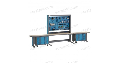 Рабочее место KronVuz Pro WP 3000H3-L3S-TBS77