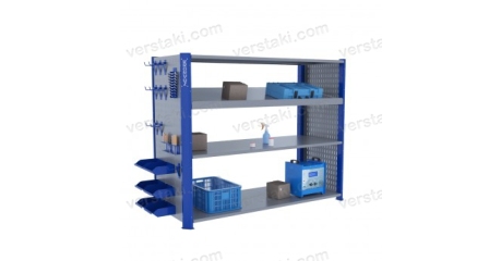 Сборно-разборный металлический стеллаж KronVuz CT H3N1 20Х16-2SB2