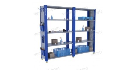 Сборный стеллаж для гаража KronVuz CT 2H5 12Х19-SB3-KV-N-01