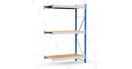 Секция к металлическому стеллажу с ДСП SGR-V-ДСП 2163-2.0 ДС