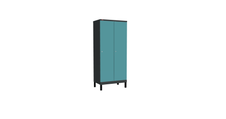 Шкаф ДИКОМ УНО-421 (RAL 7016+RAL 5018)