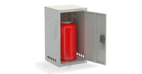 Шкаф для газовых баллонов ШГР 27-1-4 (27л)