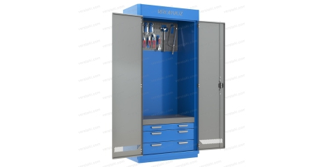 Шкаф для инструментов KronVuz Box 1311 (RAL 5005/7012)