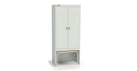 Шкаф металлический для одежды ШРК 22-800 ВСК