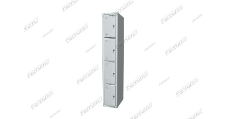 Шкаф односекционный четырехдверный для одежды Ferrum 03.314-7035