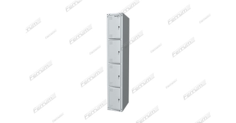 Шкаф односекционный четырехдверный для одежды Ferrum 03.314-7035