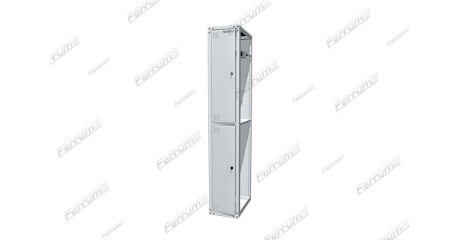 Шкаф односекционный двухдверный для одежды без стенки Ferrum 03.312/D-7035