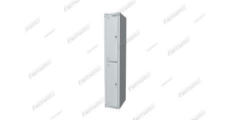 Шкаф односекционный двухдверный для одежды Ferrum 03.312-7035