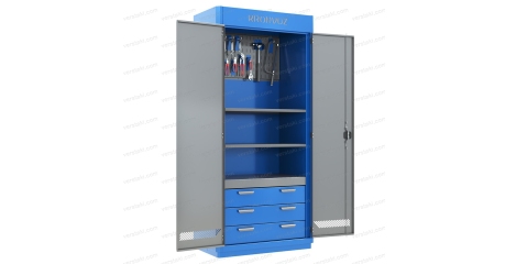 Шкаф под инструменты KronVuz Box 1331 (RAL 5005/7012)