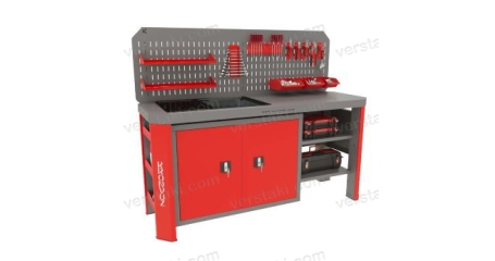 Слесарный верстак с мойкой Гефест-ВС-220-ЭП-М1