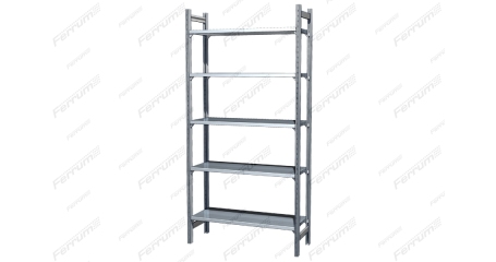 Стеллаж Classic 1000х400х2400h нагрузка на полку 300 кг Ferrum 05.10.04.24/1