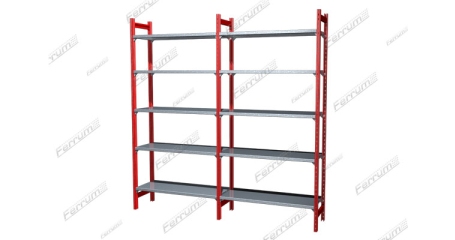 Стеллаж Classic 1000х500х2400h нагрузка на полку 100 кг Ferrum 05.10.05.24