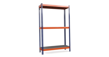 Стеллаж металлический Т-150/1 M/3 3 полки 2000x1240x770 мм Верстакофф ® СМП-321003