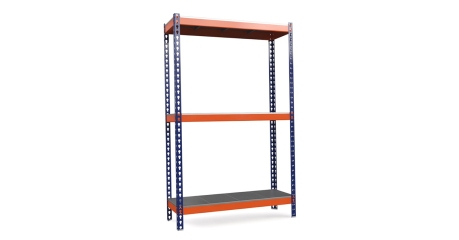 Стеллаж металлический Т-150/1 M/3 3 полки 2000x1240x770 мм Верстакофф ® СМП-321003