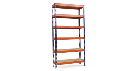 Стеллаж металлический Т-120 F/3 3 полки 2000x1540x455 мм Верстакофф ® СМП-321001