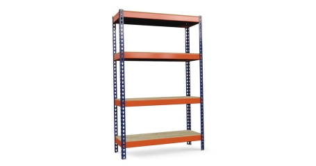 Стеллаж металлический Т-130 F/4 4 полки 2000x1540x500 мм Верстакофф ® СМП-321002